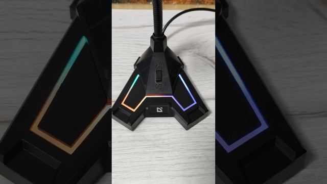 Микрофон Defender Pitch GMC 200 подсветка смотреть онлайн