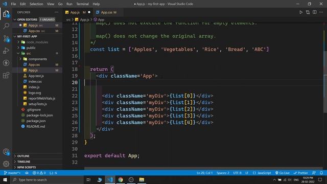 Map function in React Js | How to use map function in React js смотреть онлайн
