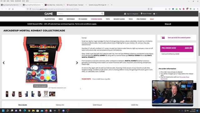 Arcade1up News - Collectorcades unveiled! Comparison to Numskull and New Wave Toys! Gamefly list! смотреть онлайн