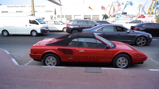OLD MONSTER! How much do you think this Ferrari mondial costs? смотреть онлайн