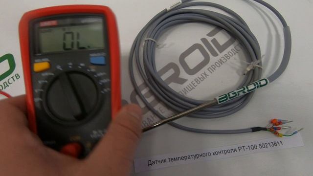 Датчик температуры PT-100 для печи Revent. Датчик температурного контроля РТ-100 50213611 смотреть онлайн