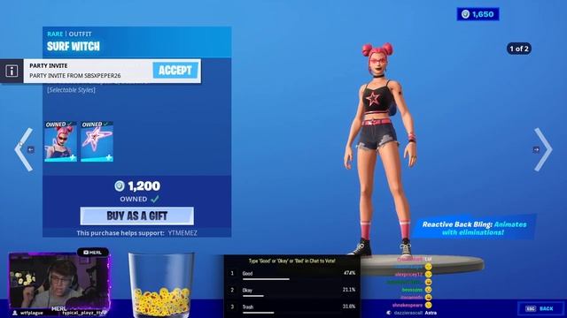 *NEW* STARFLARE SKIN SET! Viewers React To Fortnite Item Shop [June 30th, 2020] смотреть онлайн