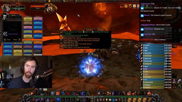 Asmongold raids RAGNAROS and gets into LOOT DRAMA with Mcconell and Esfand (WoW Classic) смотреть онлайн