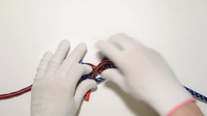 Узлы. Змеиный узел, учимся вязать. Nodes. Snake knot, learn to knit.