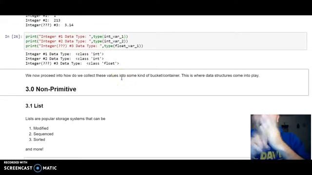 Python Data Structure Overview (Quick Sample) смотреть онлайн