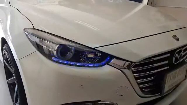 MAZDA 3 ติดตั้ง Projector Hella V.2 + Blue Daylight Running (L6) смотреть онлайн
