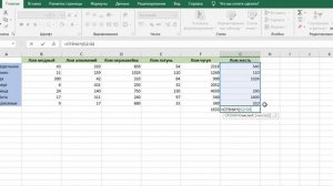 Как посчитать среднее в EXCEL
