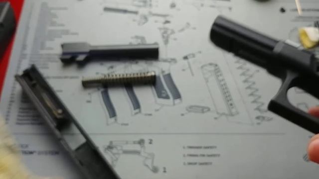 Como Desarmar, Limpiar y Lubricar una Pistola Glock en 5 Minutos смотреть онлайн