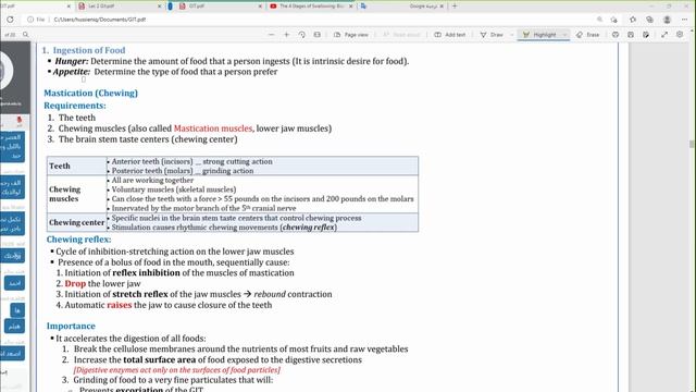 General Principles of GIT —Motility, Nervous Control, and Blood Circulation Part 1 смотреть онлайн