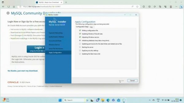 Download and install MYSQL Command Line Client on Windows 11