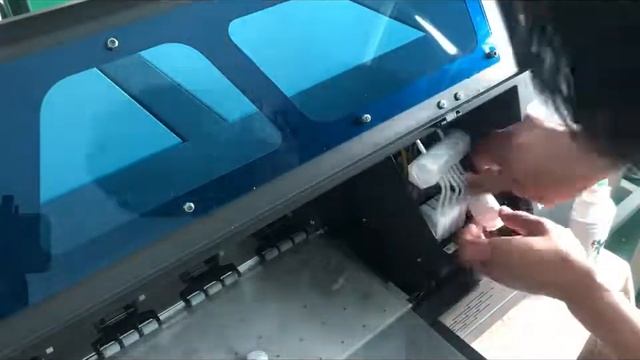 Dual head dtf xp600 printer install operation смотреть онлайн