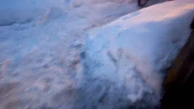 (RACER 200)-решили проверить как поедет по мокрому снегу смотреть онлайн