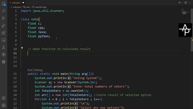 Voting system in java language || Java language project смотреть онлайн