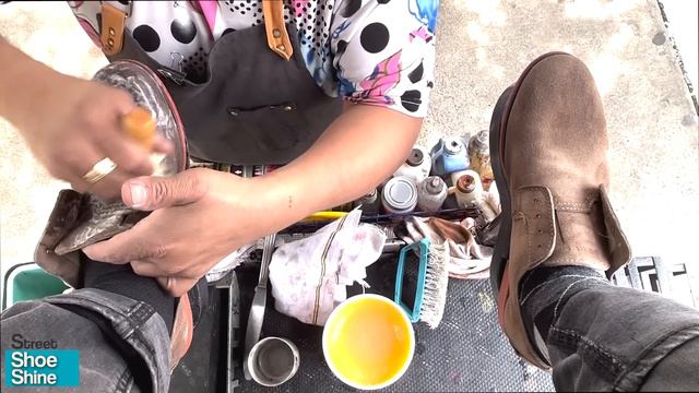 How To Get The Perfect Shoe Shine - KNIFE Suede Technique