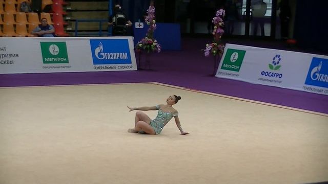 Selina Zhumatayeva (KAZ) ball Grand Prix Moscow 2017 смотреть онлайн