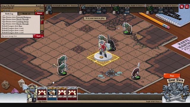 Card Hunter: Mauve Manticore #8 Map 2 - King of the Haul смотреть онлайн
