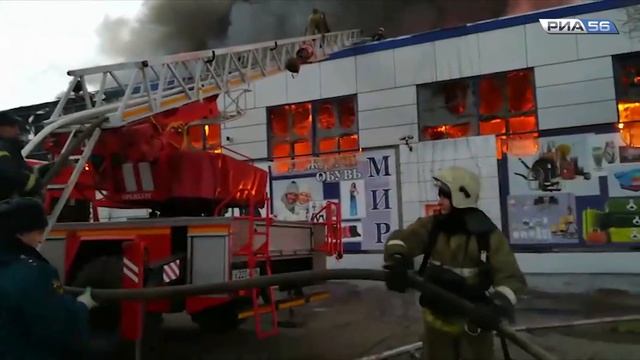 Пожар на вьетнамском рынке. Оренбург смотреть онлайн