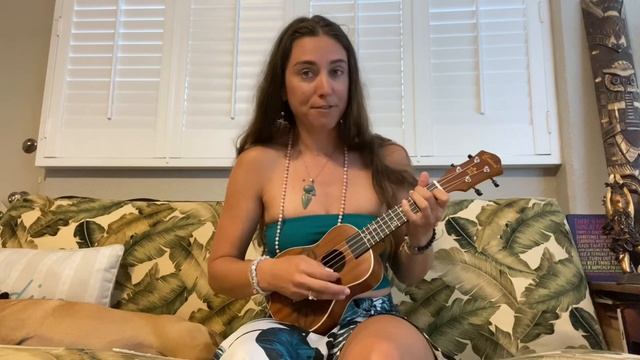 How To Play Divine Maha Mantra By Jahnavi Harrison On Ukulele