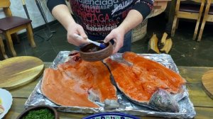 ЛУЧШЕ ЛЮБОГО ШАШЛЫКА‼️Коктал из рыбы?рыба на костре?как приготовить