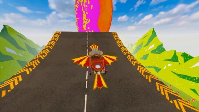 Which Car Will Conquer the Twisting Tube Bridge in Teardown? смотреть онлайн