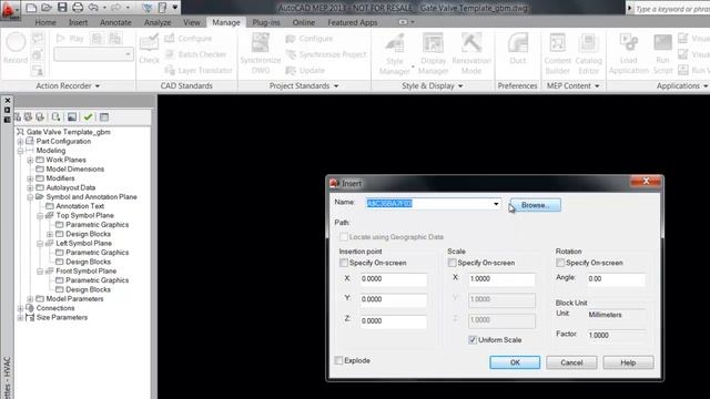 AutoCAD MEP 2013 Multiple Symbol Planes in Content Builder 01 смотреть онлайн
