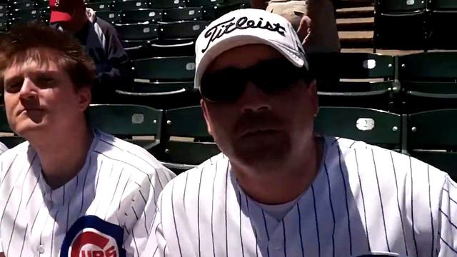 Harry Caray Impersonation by Budddro at Wrigley Field смотреть онлайн