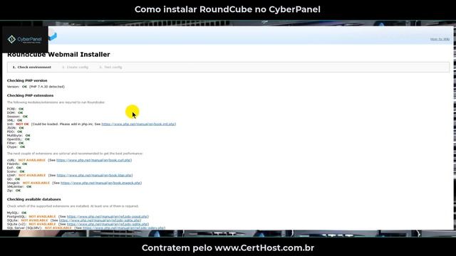 Como instalar RoundCube em CyberPanel смотреть онлайн