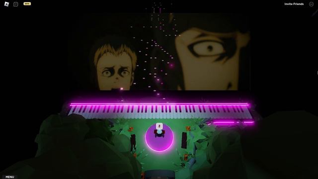 Akuma no Ko - Attack on Titan ED 7 | Roblox Piano смотреть онлайн
