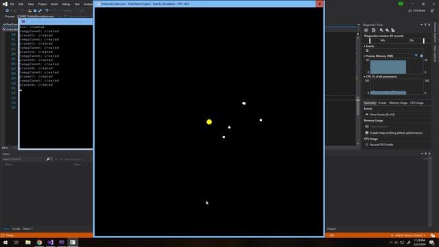 Solar System Simulation V1 смотреть онлайн