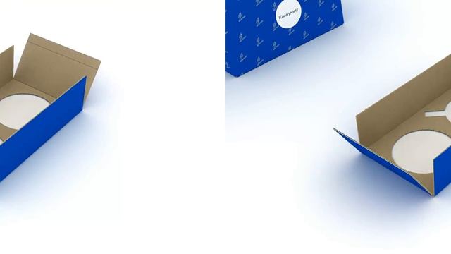 Коробка для промо акций конструкции пачка с ложементом 3D
