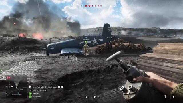 Battlefield 5 Planes without wings CAN fly смотреть онлайн