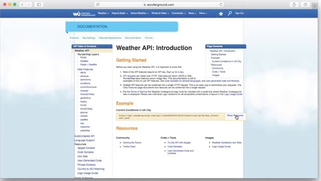 Smart Umbrella Stand - Weather Underground API Key смотреть онлайн
