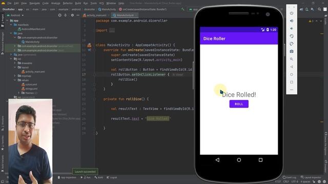 Class 7 - Implementing Random No. Logic Of Dice | Android App Development Complete Course In Hindi смотреть онлайн
