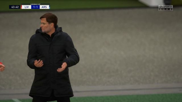 FIFA 22 PS5 | Liverpool Vs Arsenal | EFL Cup Semi Final 2021/22 | 4K Gameplay смотреть онлайн