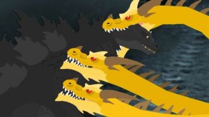 jaiane the godzilla blossom and bubbles vs dog the ghidorah lord of the galaxy final battle