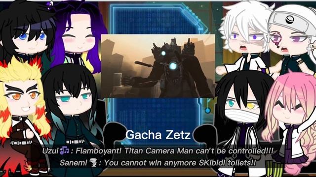 Hashira's react to Skibidi Toilet Pt 11. 54-61 смотреть онлайн
