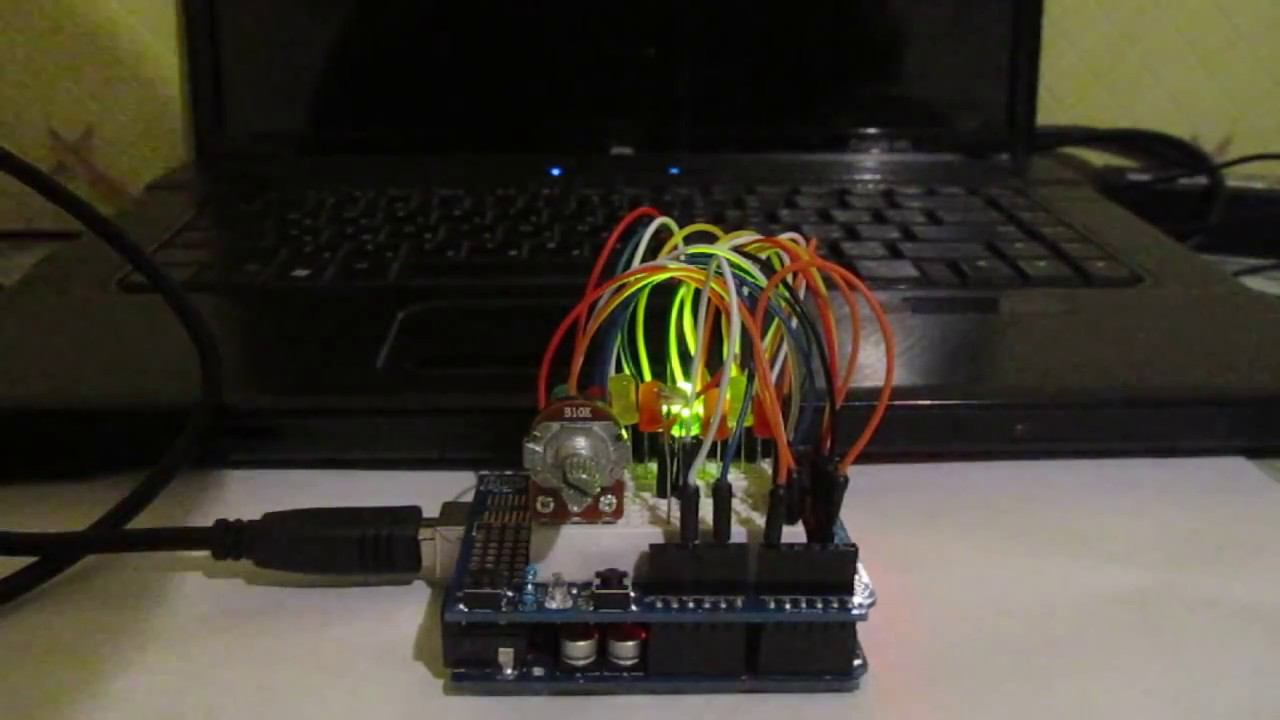 Arduino light sensor смотреть онлайн