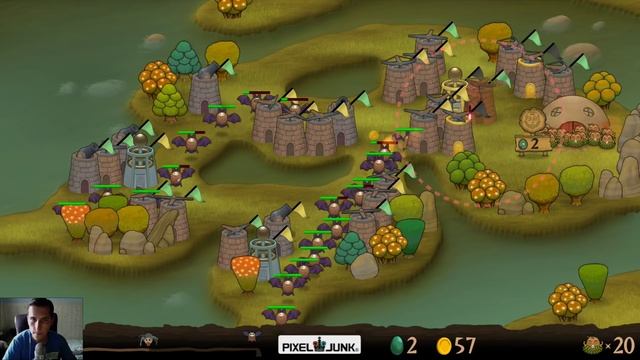 Прохождение PIXELJUNK MONSTERS - Hard 2 - One and Only [Gaki Gaki Island] смотреть онлайн