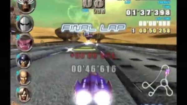 F-Zero GX (GameCube) - Gameplay (Ruby Cup)