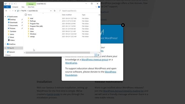 Installing WordPress Locally with XAMPP On Windows смотреть онлайн