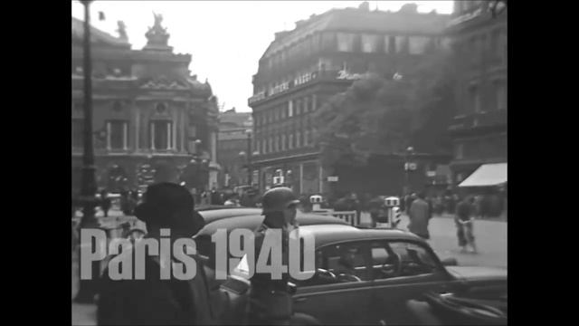 Кинохроника, Франция, Париж 1940 - Немецкая Оккупация. Paris 1940 - Deutsche Besatzung смотреть онлайн