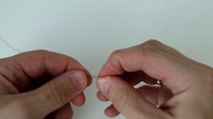 Как привязать поводок к основной леске?Петля в петлю