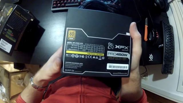 unboxing XFX 450W Core Edition ATX-virtalähde, 80+ Bronze смотреть онлайн
