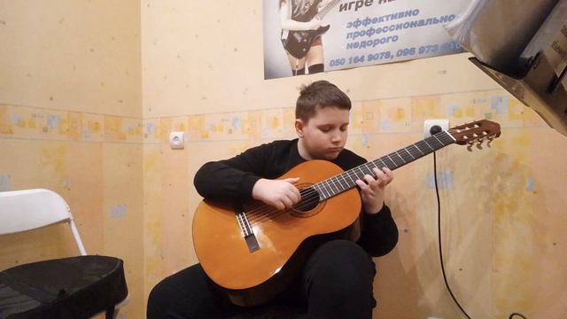 Весенняя капель - первые шаги в гитарную музыку смотреть онлайн