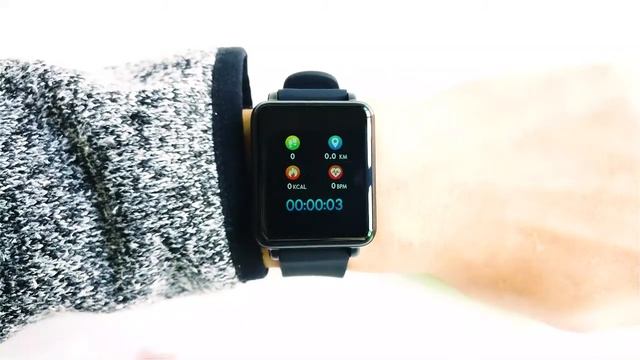 Unboxing COLMI Land 1 Full touch screen Smart watch IP68 waterproof For IOS Android Phone смотреть онлайн