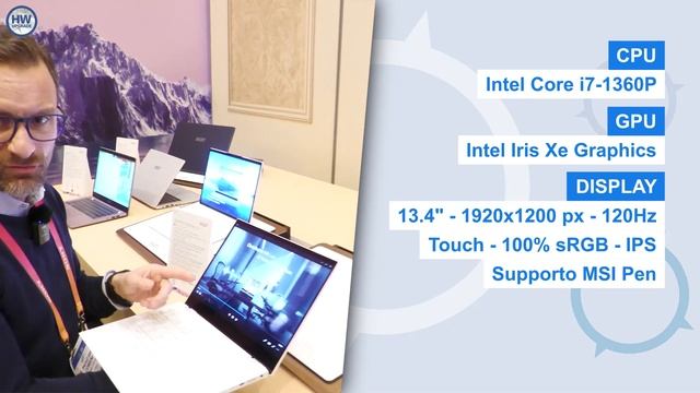 I notebook MSI Summit E13 Flip Evo e Summit E16 Flip mostrati in video da Las Vegas смотреть онлайн