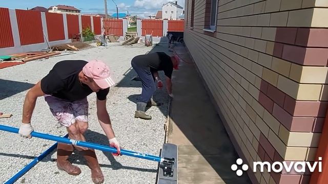 Печатный бетон своими руками. смотреть онлайн