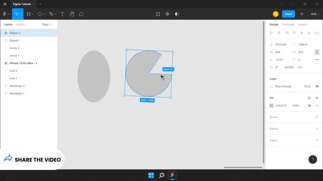 Everything About ELIPSE Tool | Figma Crash Course | Hindi | #UIUXDesign смотреть онлайн