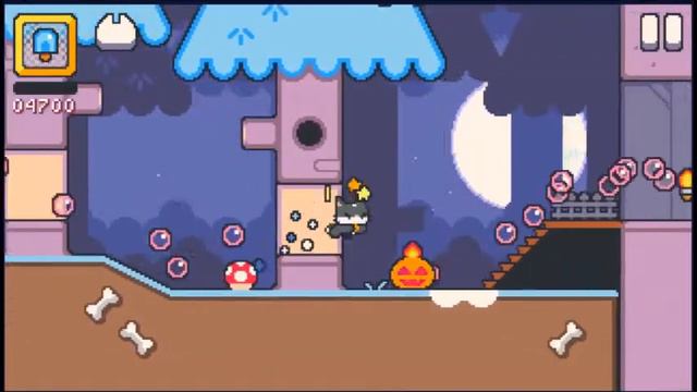 Super Cat Tale 2: Halloween mini game смотреть онлайн