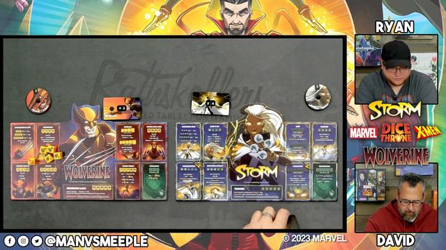 Marvel Dice Throne X-Men: Storm vs Wolverine! смотреть онлайн